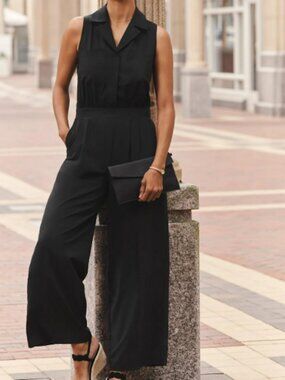 RHONE Black Mirage Jumpsuit Womens Size 0